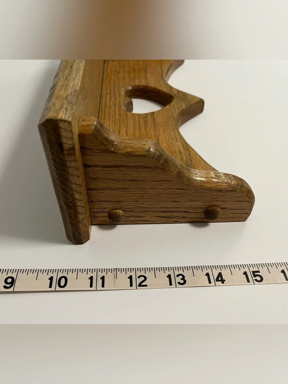 N/A oak shelf